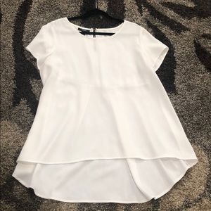 Alfani Hi Lo Going Out Blouse